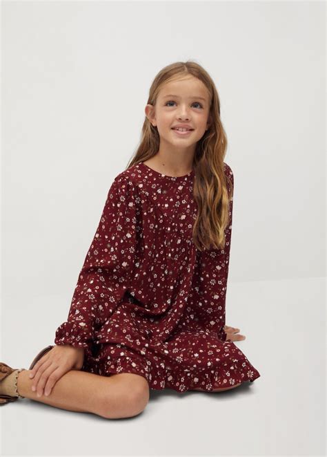 Dresses for Girls 2020 | Mango Kids USA | Girls dresses, Mango kids, Floral print dress