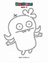 Ugly Dolls Coloring Pages  Best For Kids sketch template