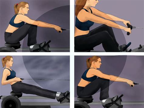 How to Row on a Rowing Machine: 14 Steps (with Pictures) - wikiHow | Workout, Rowing machine ...