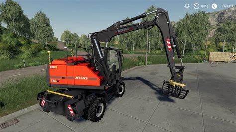 Excavator ATLAS Pack v1.0 - FS19 mod - FS19.net