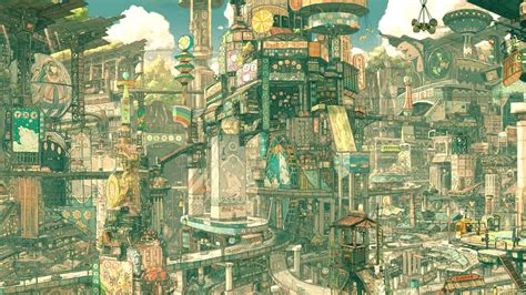 Download Fantasy City HD Wallpaper by imperial boy