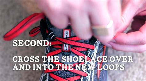 How to Tie a Heel Lock on your Trainers - YouTube