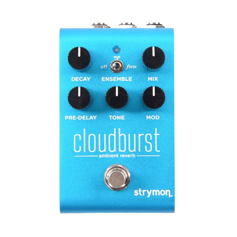 Strymon Cloudburst Ambient Reverb Pedal – Chicago Music Exchange