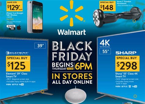 Walmart 'Black Friday' 2017: Early iPhone, iPad, PS4, Xbox, HDTV Deals ...