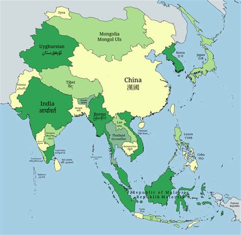 An Alternate East/South Asia : r/imaginarymaps