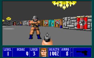 Wolfenstein 3D (DOS) - online game | RetroGames.cz