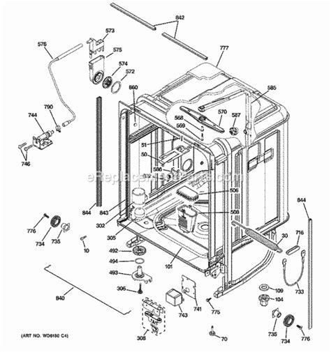 Ge Dishwasher Diagram Of Parts - General Wiring Diagram