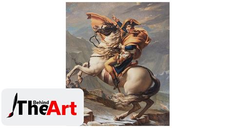 Behind the art: why was Jacques-Louis David’s painting “Napoleon crossing the Alps” considered a ...