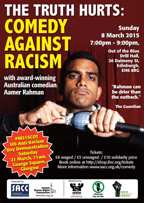 The Truth Hurts: Comedy Against Racism with Aamer Rahman – IHRC