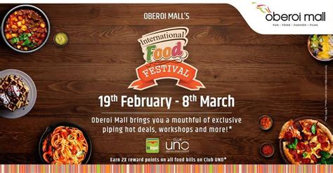 International Food Festival at Oberoi Mall | Events in Mumbai | mallsmarket.com