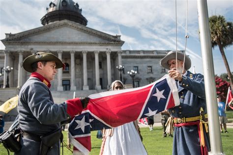 Confederate Flag Raised at South Carolina Statehouse in Protest by Secessionist Party - NBC News