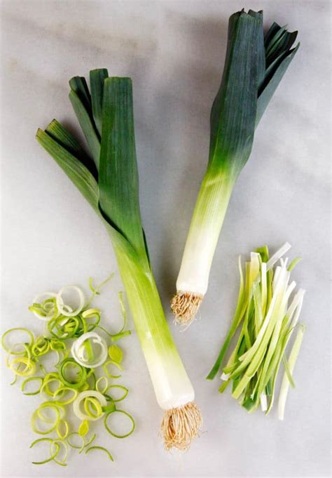 How to Clean and Slice Leeks - Easy Photo Tutorial