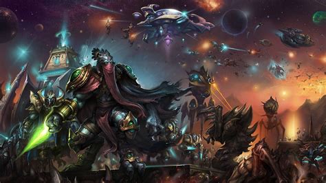 🔥 Download Starcraft Protoss Wallpaper by @breannaj | Starcraft 2 Protoss Wallpapers, Starcraft ...