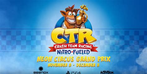 » CTR Nitro-Fueled tendrá Grand Prix Viax Esports