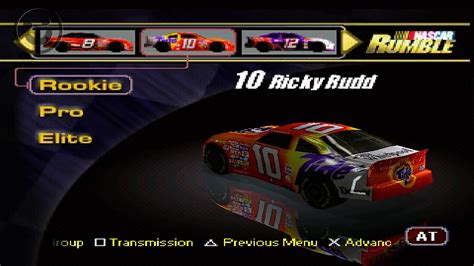 Nascar rumble ps2 - acetowidget