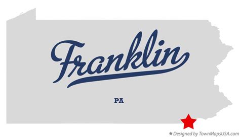 Map of Franklin, Chester County, PA, Pennsylvania