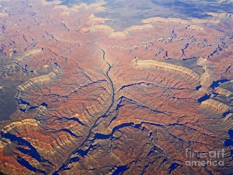 Grand Canyon Aerial View Photograph by Al Bourassa | Fine Art America