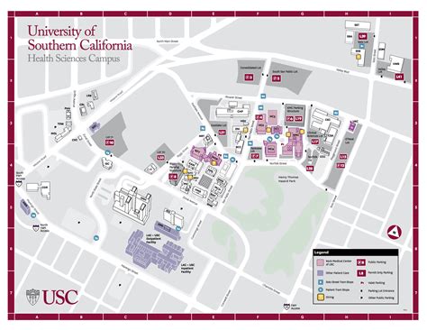 Get Map Of Usc Main Campus Free Photos - Www