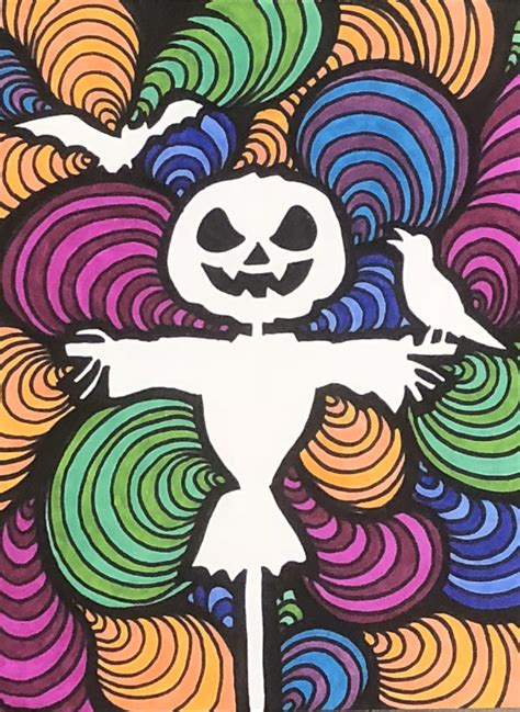 Pin by Stacey Davis on Art ideas for the kids | Halloween art projects, Halloween art lessons ...