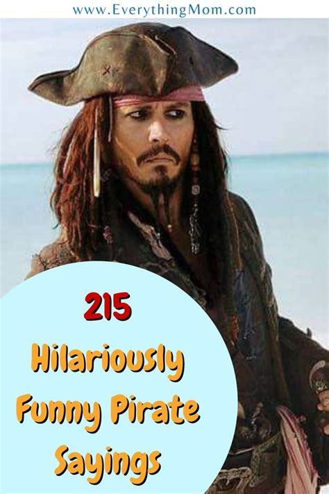 270 Hilariously Funny Pirate Sayings | Pirate quotes, Pirates, Pirate jokes