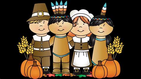 The Pilgrims and the Indians | Thanksgiving Kids Song - YouTube