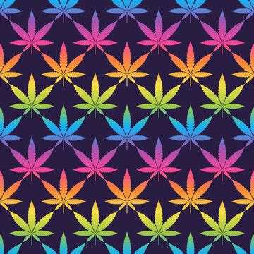 Rainbow Weed Wallpaper