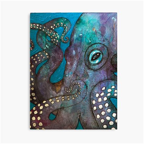 "Octopus Garden" Canvas Print by LynnetteShelley | Redbubble