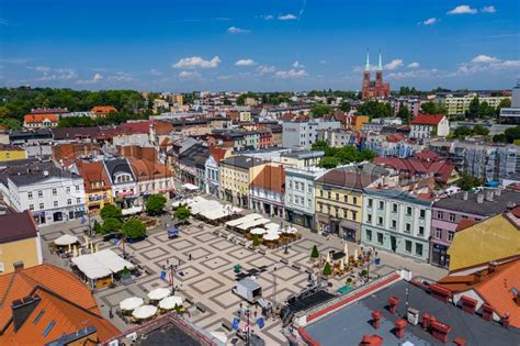 Rybnik. Poland. Aerial view of main ... | Stock image | Colourbox