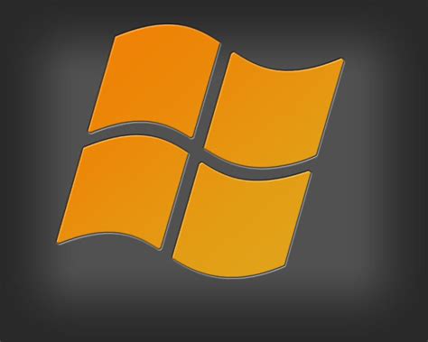 windows logo orange by ironcobraart570 on DeviantArt