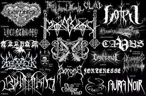 May the devil take us...: Black Metal Band Logos [Part II]