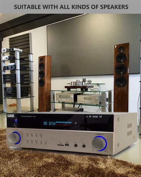 Home Theater Amplifier System 51 5.1 Amplifier Hifi Power Channel Audio ...