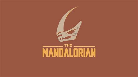 2460x1400 The Mandalorian Minimal Logo 2460x1400 Resolution Wallpaper ...