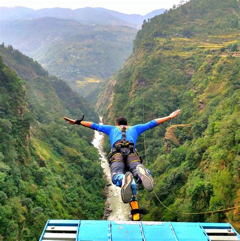 Bungy Jump Nepal at The Last Resort + Canyoning, Swing, High Ropes...