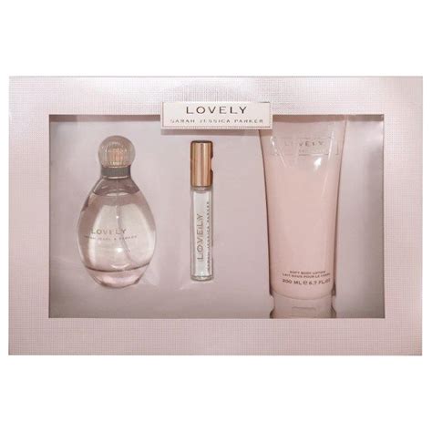 Buy Sarah Jessica Parker Lovely (NO BOX) Gift Set -100ML EDP Spray + Body Lotion 200ML + 10ML ...