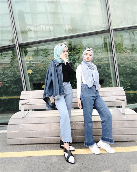 30+ Inspirasi Fashion Hijab Selebgram 2017 - Tutorial HijabKu