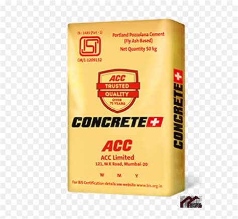 Acc Concrete Plus - Acc Cement, HD Png Download - vhv