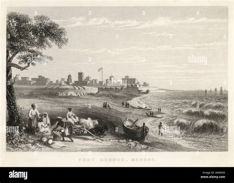 Madras Fort St.george Stock Photo - Alamy