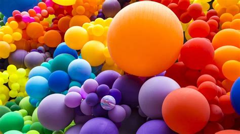 Rainbow balloons for Pride Day - Bing Gallery