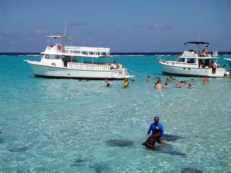 Stingray City - Grand Cayman Island in the Caribbean