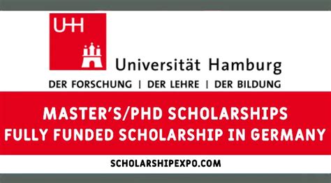 University of Hamburg Scholarships in Germany 2023 | Scholarship Expo