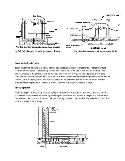 Chapter 9 gravity flow water supply system | PDF