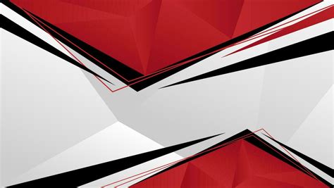 red and black abstract design on white geometric background 4615552 Vector Art at Vecteezy