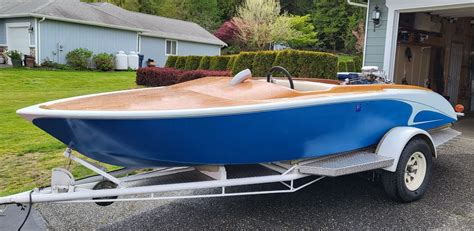 Classic/Vintage 1964 Home Built 16' V-Drive Flat Bottom Boat ...