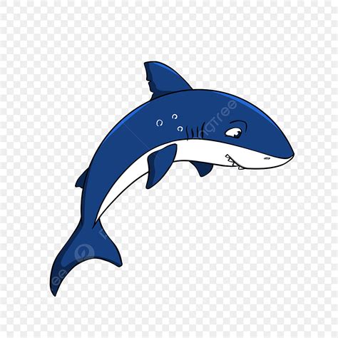 Blue Shark Clipart Hd PNG, Dark Blue Cartoon Shark Clipart Hand Drawn, Shark Clipart, Shark Clip ...