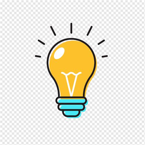 Bulb, idea, idea bulb, light bulb, Colourful Education icon, png | PNGWing