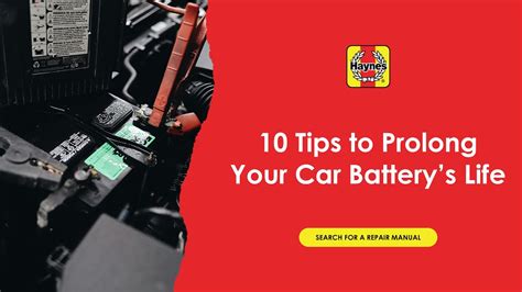 10 Tips To Prolong Your Car Battery's Life - YouTube