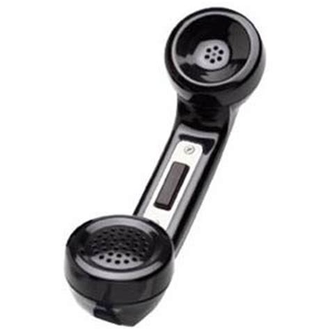 Push to Talk, PTT Analog Handset - 502034-001 - Black, 500M-00, analog handset, (Unamplified ...