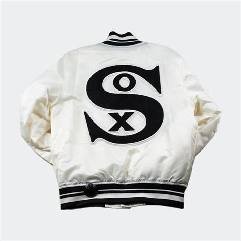 Men’s Chicago White Sox 1917 Satin Jacket | Celebrity Jackets