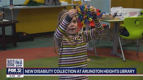 Arlington Heights library debuts new disability collection - YouTube