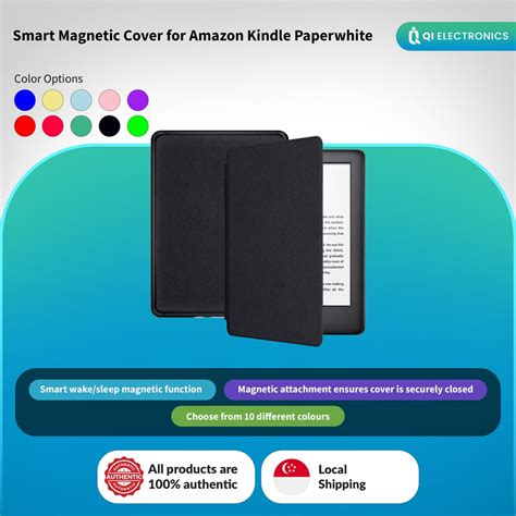 Amazon Kindle Paperwhite Smart Magnetic Cover | Shopee Singapore